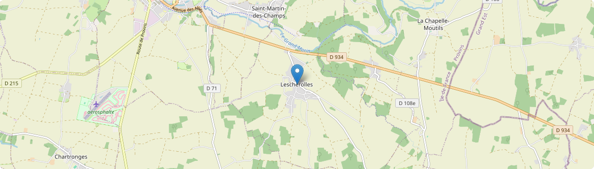 Lescherolles - Carte