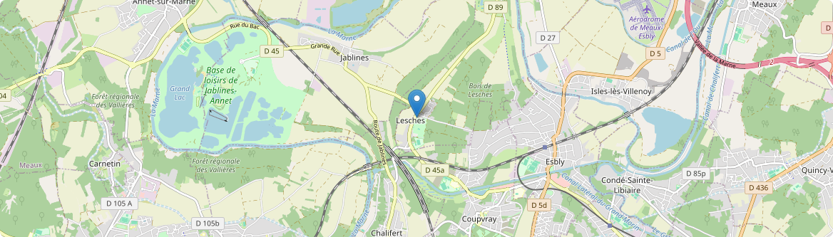 Lesches - Carte