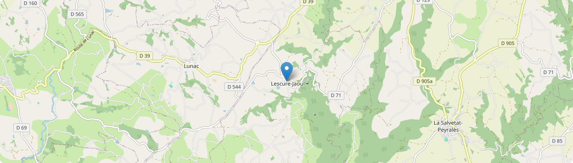 Lescure-Jaoul - Carte