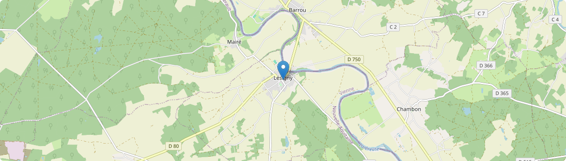 Lésigny - Carte
