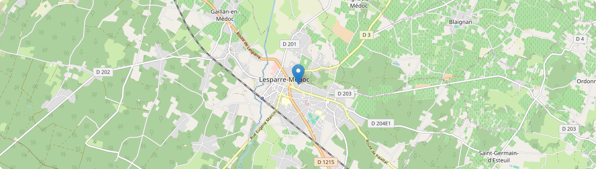 Lesparre-Médoc - Carte