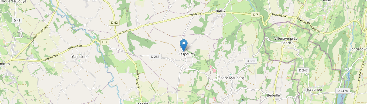 Lespourcy - Carte