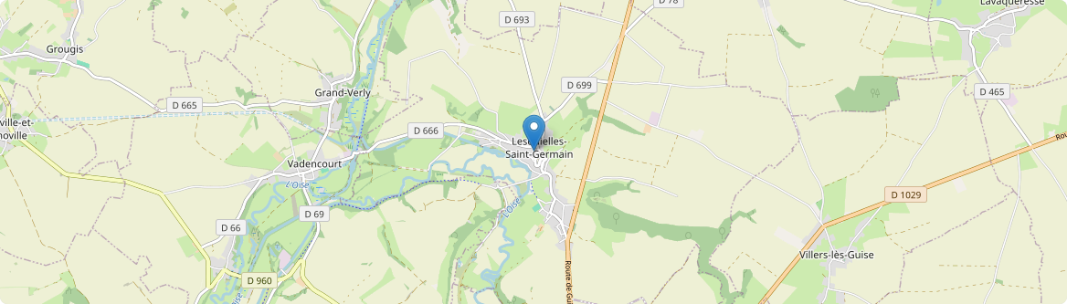 Lesquielles-Saint-Germain - Carte