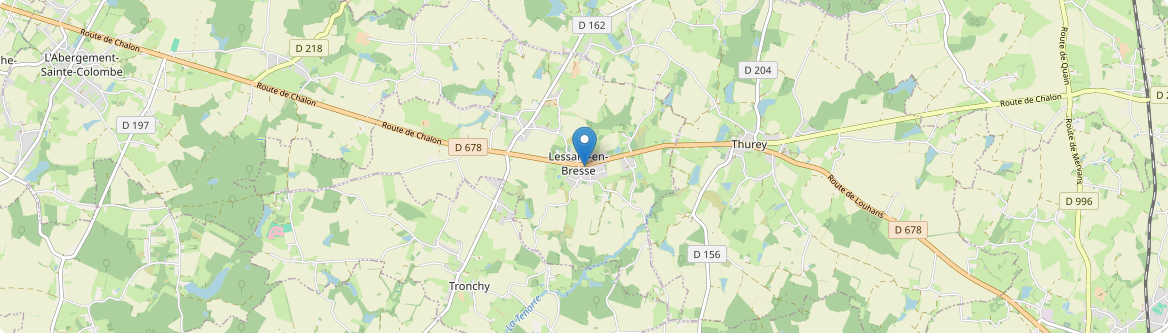 Lessard-en-Bresse - Carte