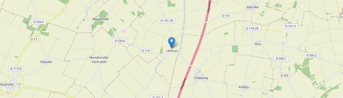 Léthuin - Carte