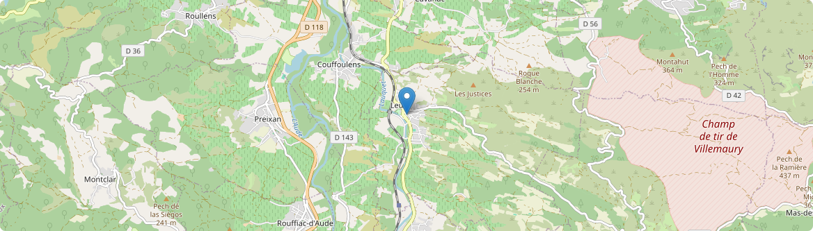Leuc - Carte