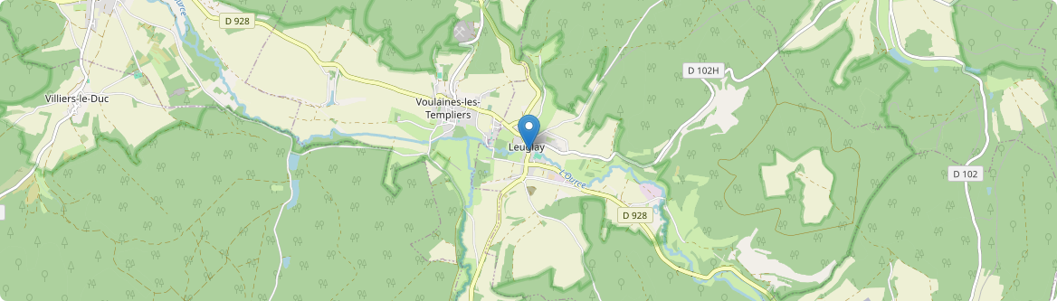 Leuglay - Carte
