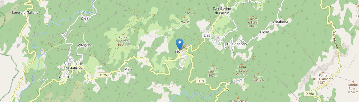 Levie - Carte