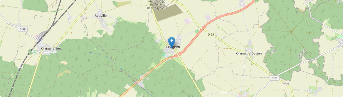 Lévignen - Carte
