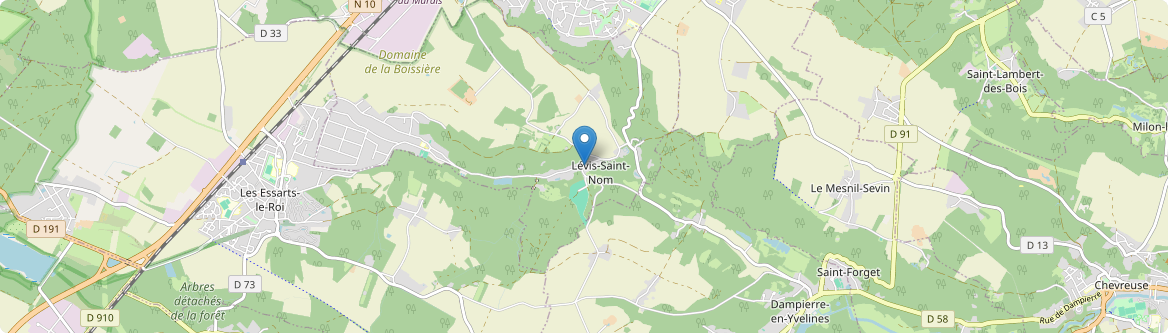 Lévis-Saint-Nom - Carte