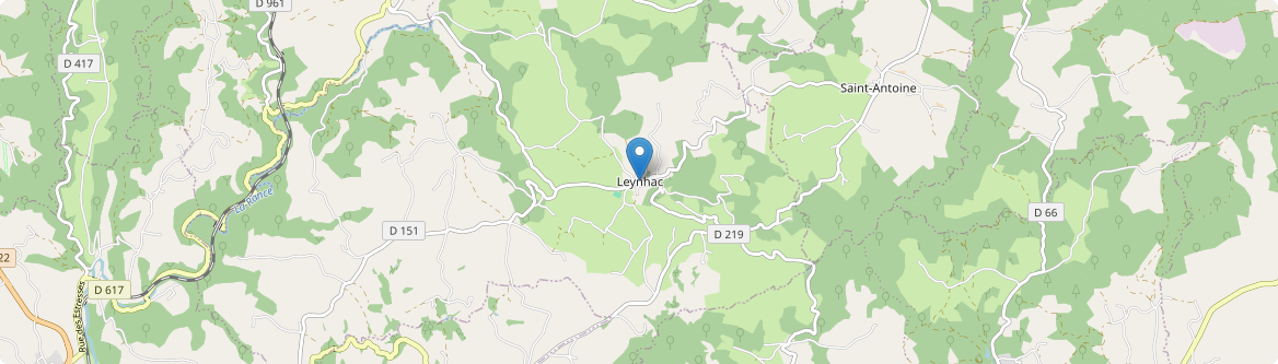 Leynhac - Carte