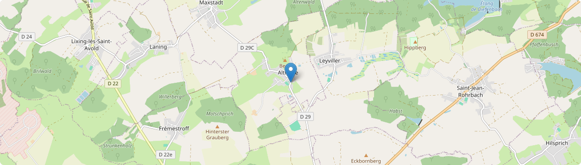 Leyviller - Carte