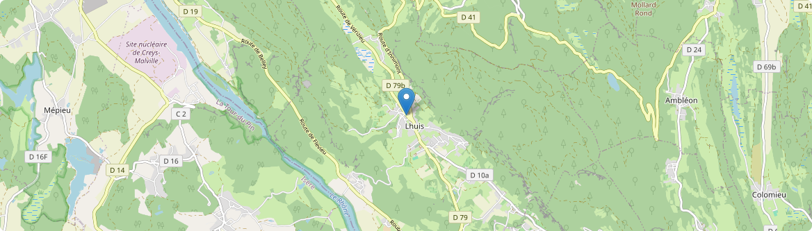 Lhuis - Carte