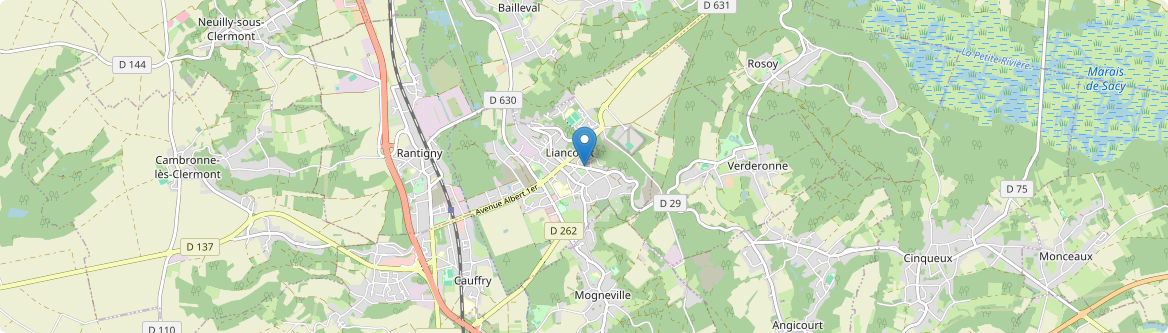 Liancourt - Carte