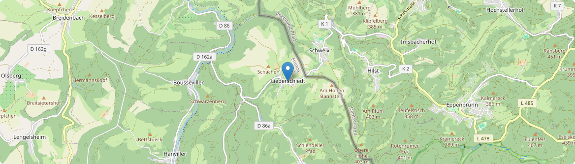 Liederschiedt - Carte