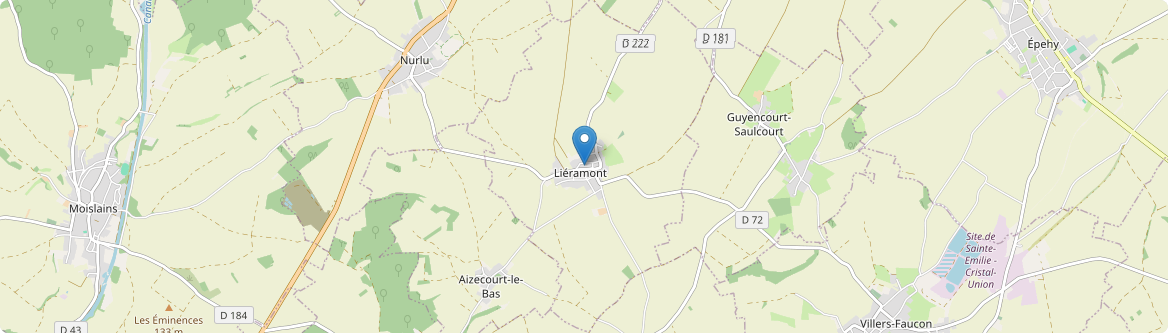 Liéramont - Carte