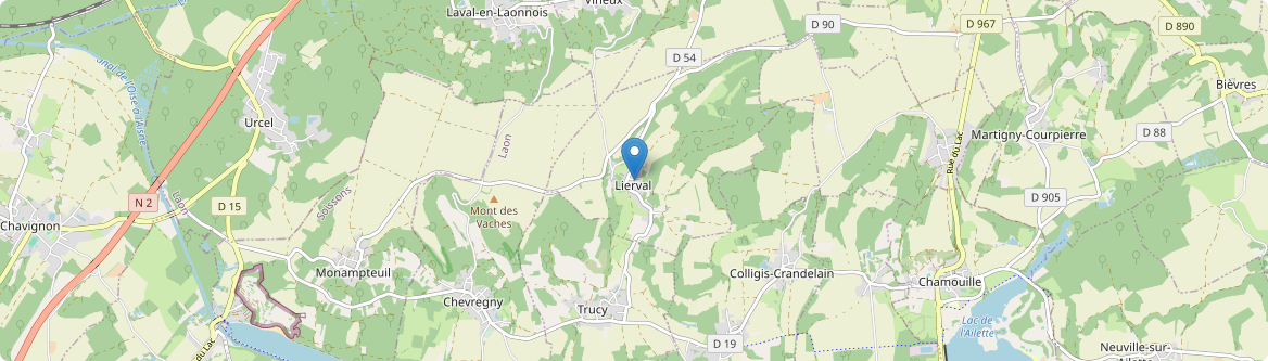 Lierval - Carte