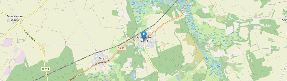 Liesse-Notre-Dame - Carte