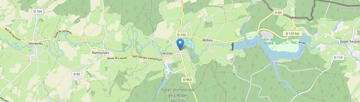 Liessies - Carte