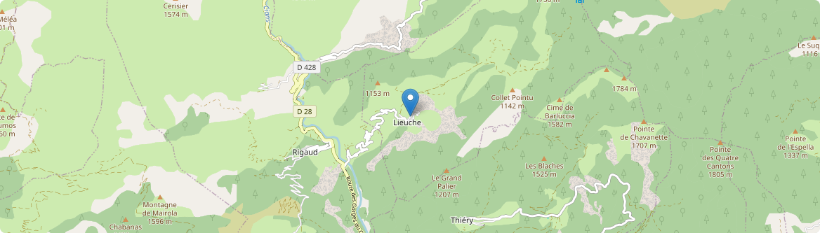 Lieuche - Carte