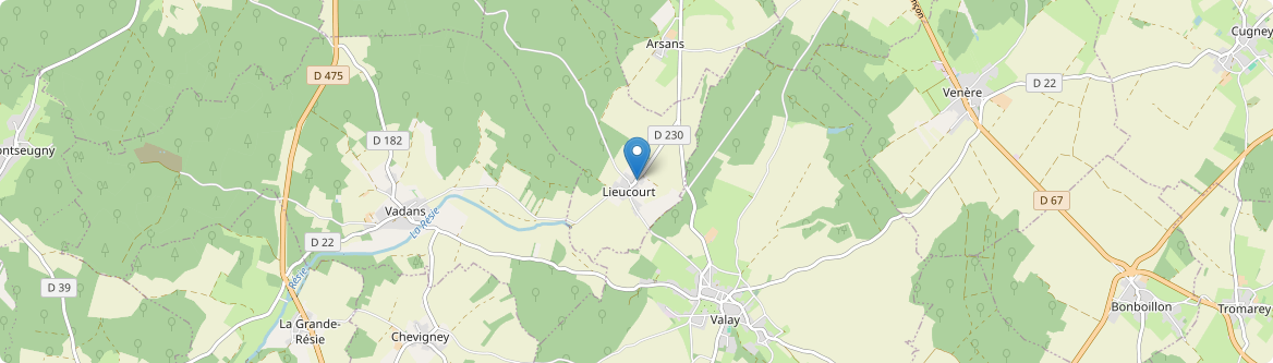 Lieucourt - Carte