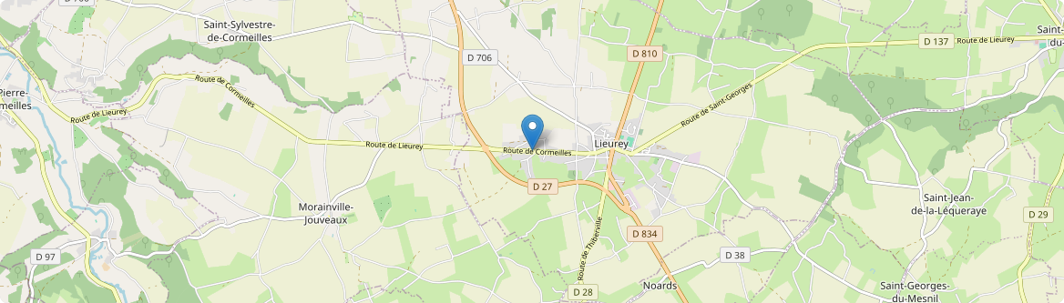 Lieurey - Carte