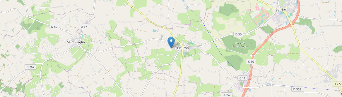 Lieuron - Carte