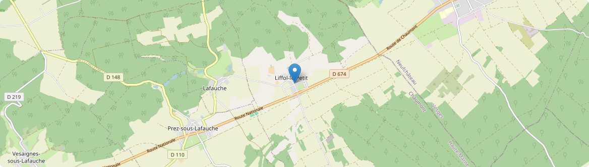 Liffol-le-Petit - Carte