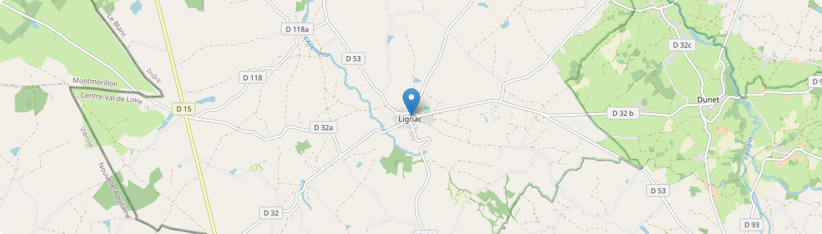 Lignac - Carte