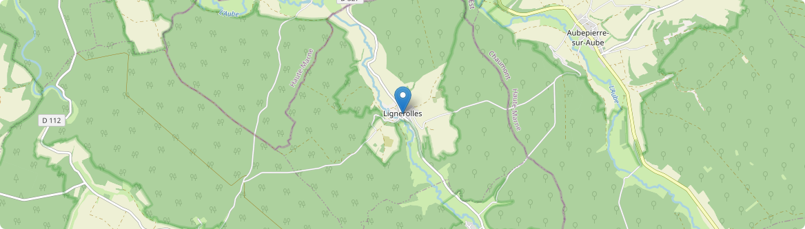 Lignerolles - Carte