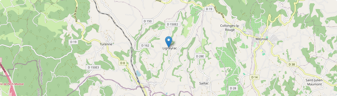 Ligneyrac - Carte