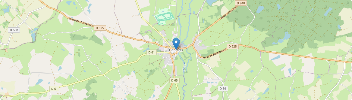 Lignières - Carte