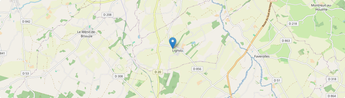 Lignou - Carte
