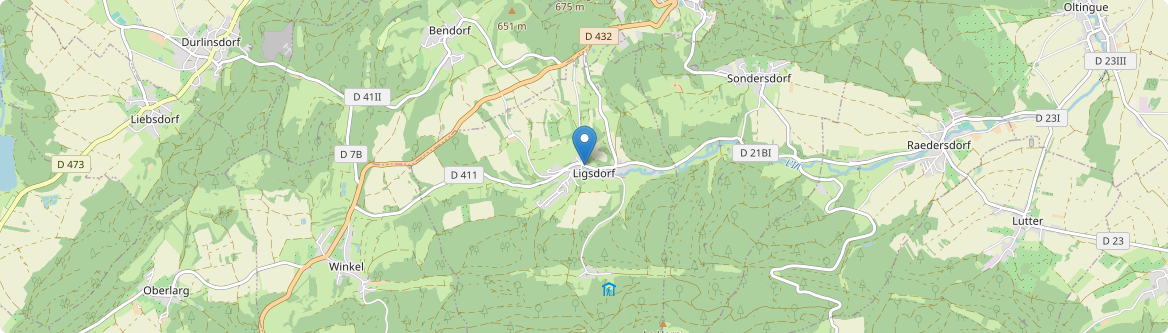 Ligsdorf - Carte