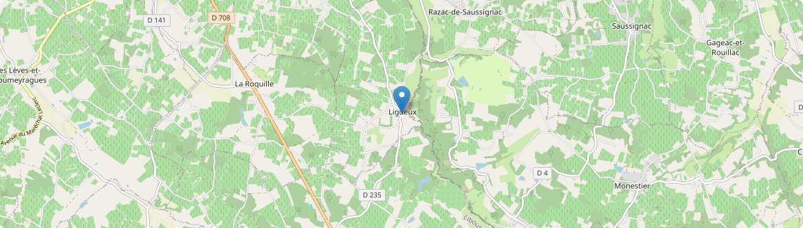 Ligueux - Carte