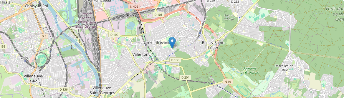 Limeil-Brévannes - Carte