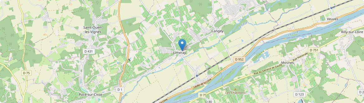 Limeray - Carte