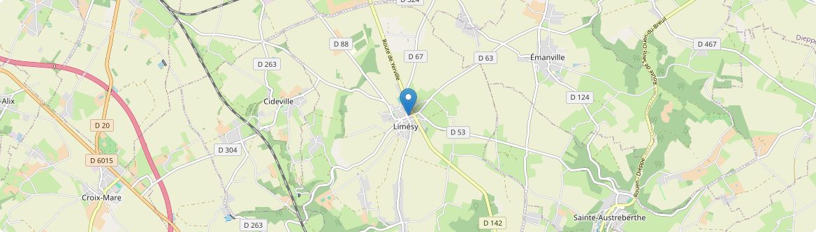 Limésy - Carte