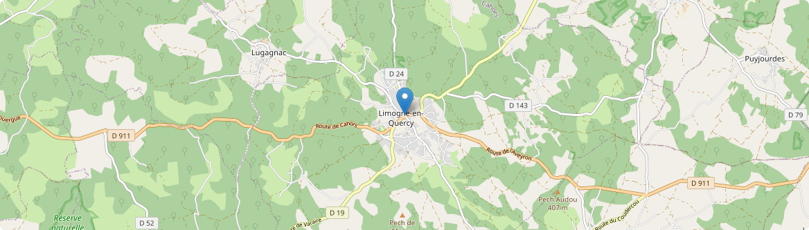 Limogne-en-Quercy - Carte