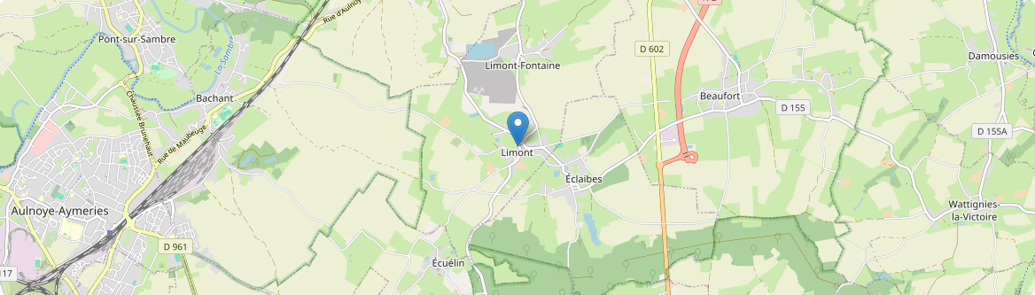 Limont-Fontaine - Carte