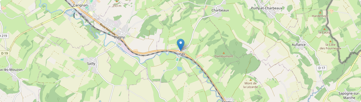 Linay - Carte