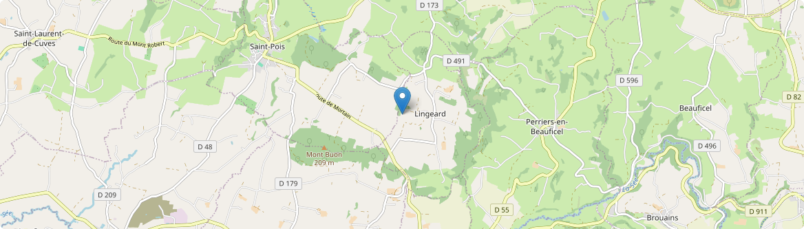Lingeard - Carte