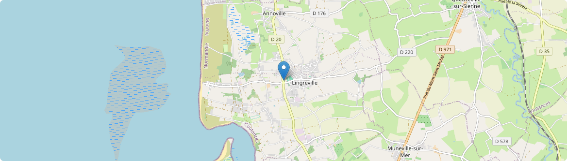 Lingreville - Carte