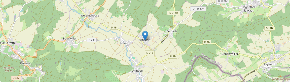 Linsdorf - Carte