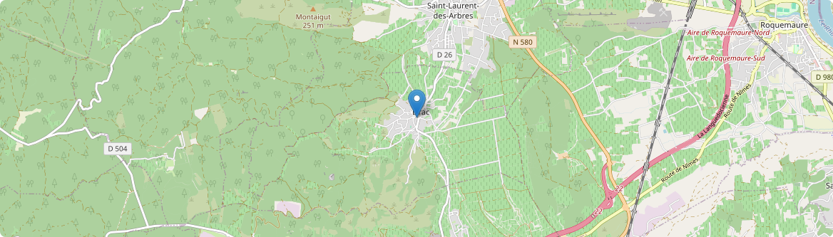 Lirac - Carte