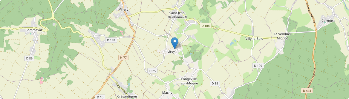 Lirey - Carte