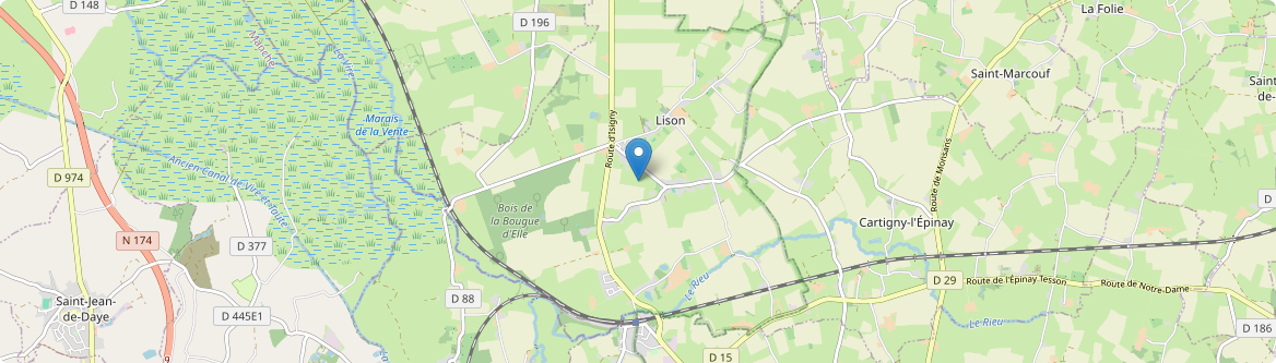 Lison - Carte