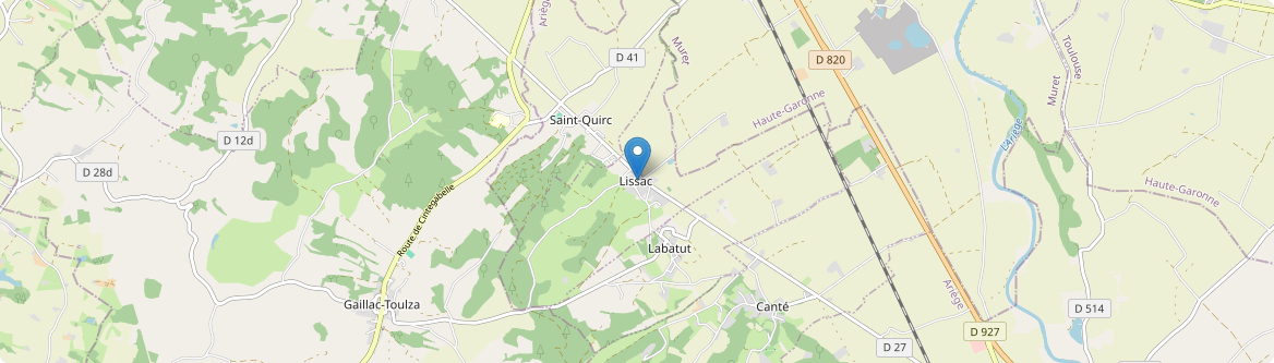Lissac - Carte