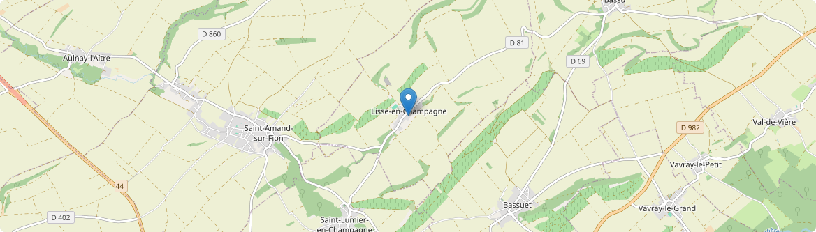 Lisse-en-Champagne - Carte