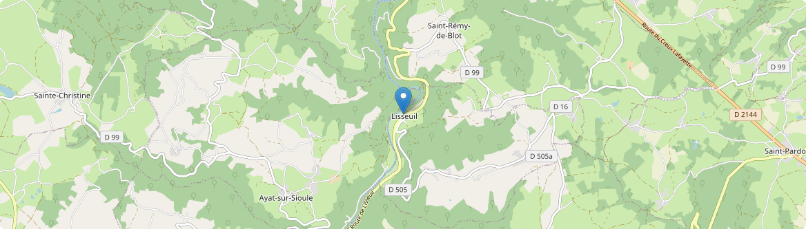 Lisseuil - Carte